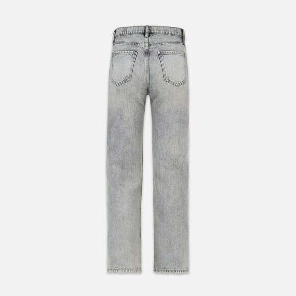 FRAME Le Jane Crop Studded Straight Leg Jeans Subculture Size 32 NEW NWT - Picture 4 of 14